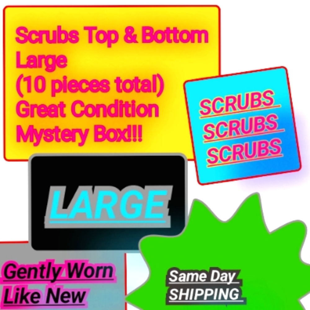 Lot of Scrubs 5 Outfits